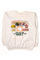 Vintage Iowa vs. NCSU Peach Bowl Sweatshirt (1988)