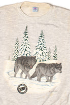 Vintage NWF Winter Wolves Sweatshirt (1990s)