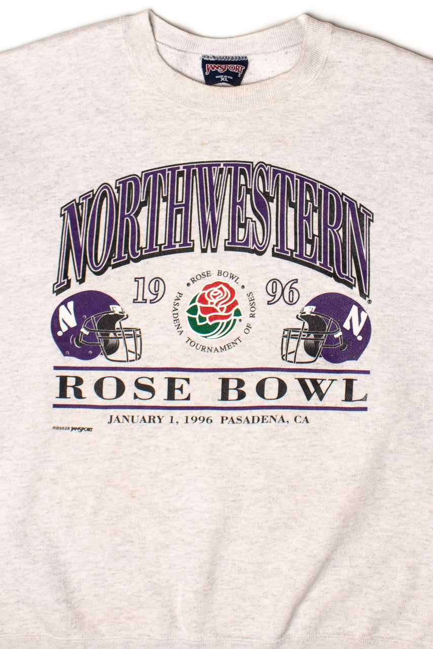 Vintage Northwestern Rose Bowl Sweatshirt (1996)