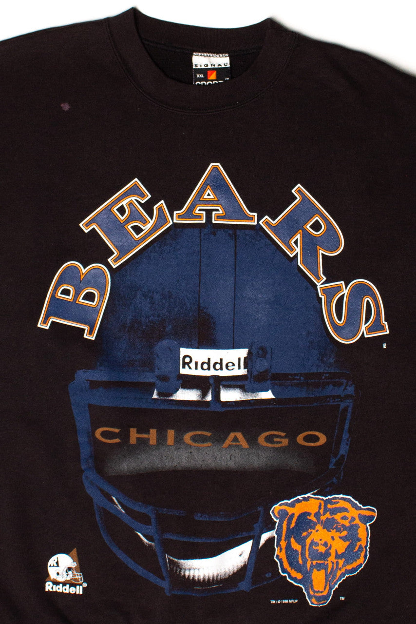 Vintage Chicago Bears Helmet Sweatshirt (1996)