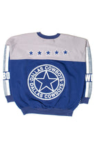 Vintage Dallas Cowboys Allover Graphic Sweatshirt (1980s)