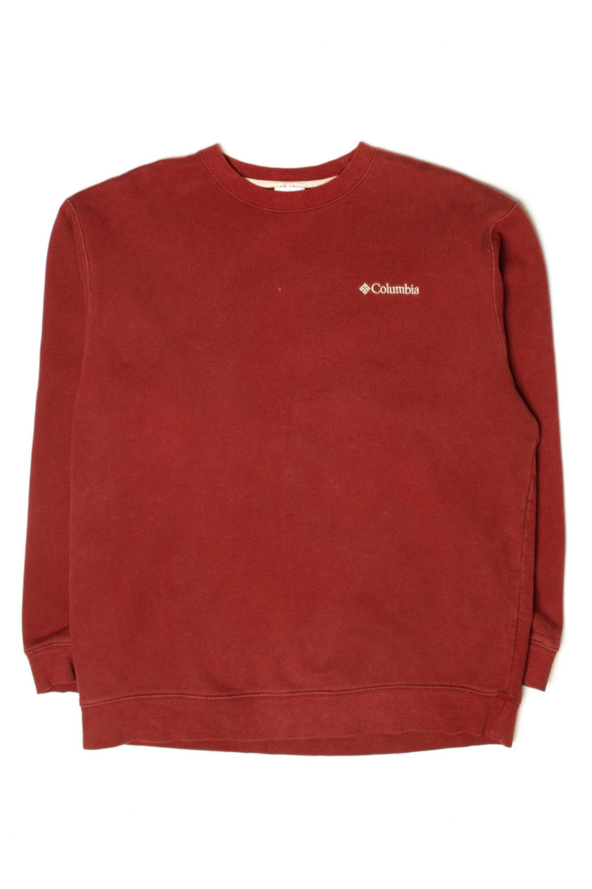 Vintage Rust Columbia Sweatshirt