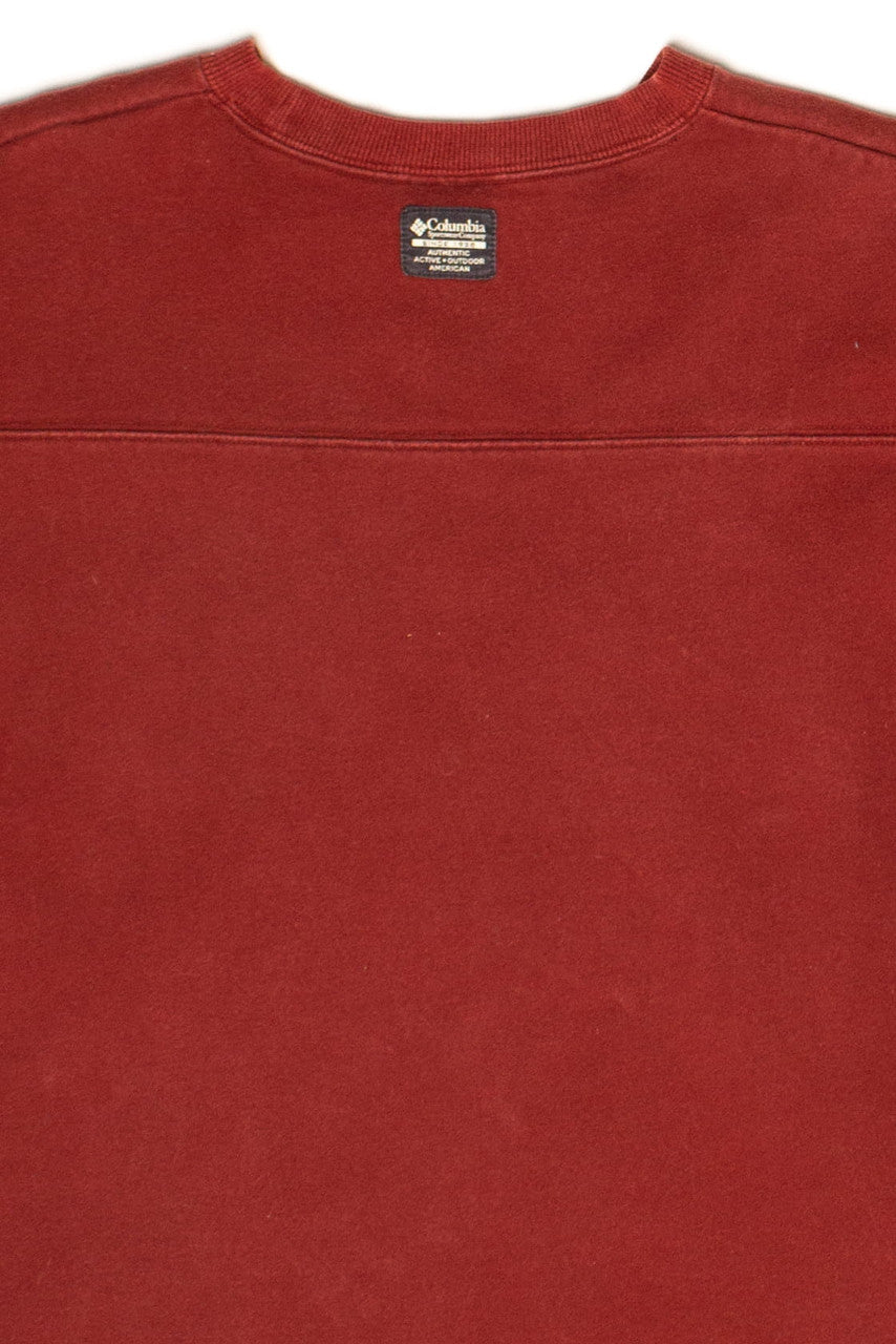 Vintage Rust Columbia Sweatshirt