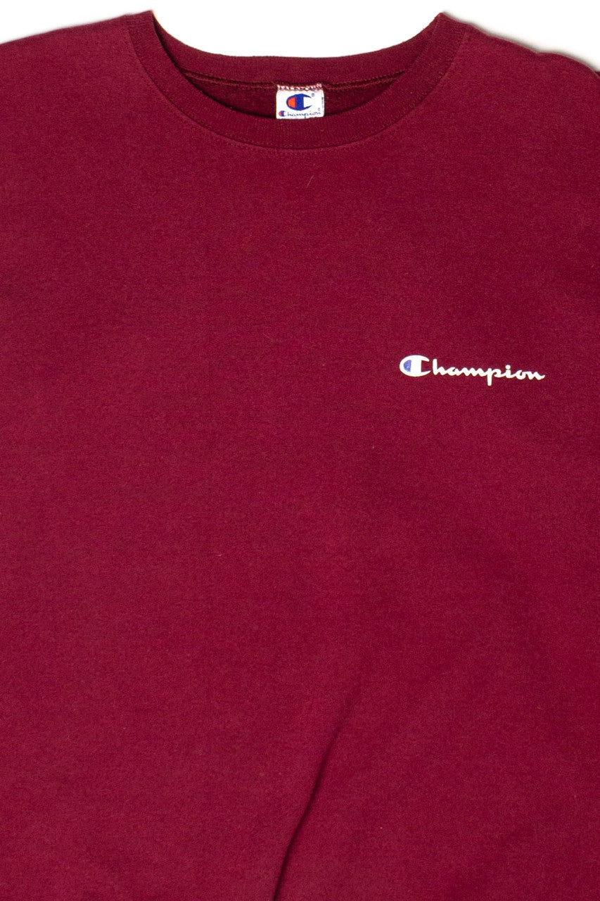 Vintage Dark Red Champion Sweatshirt