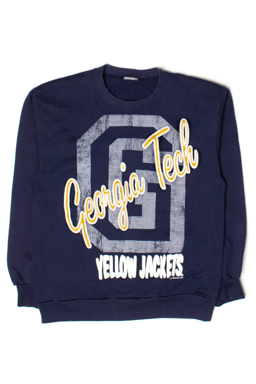 Vintage Georgia Tech Yellow Jackets Sweatshirt (1991)