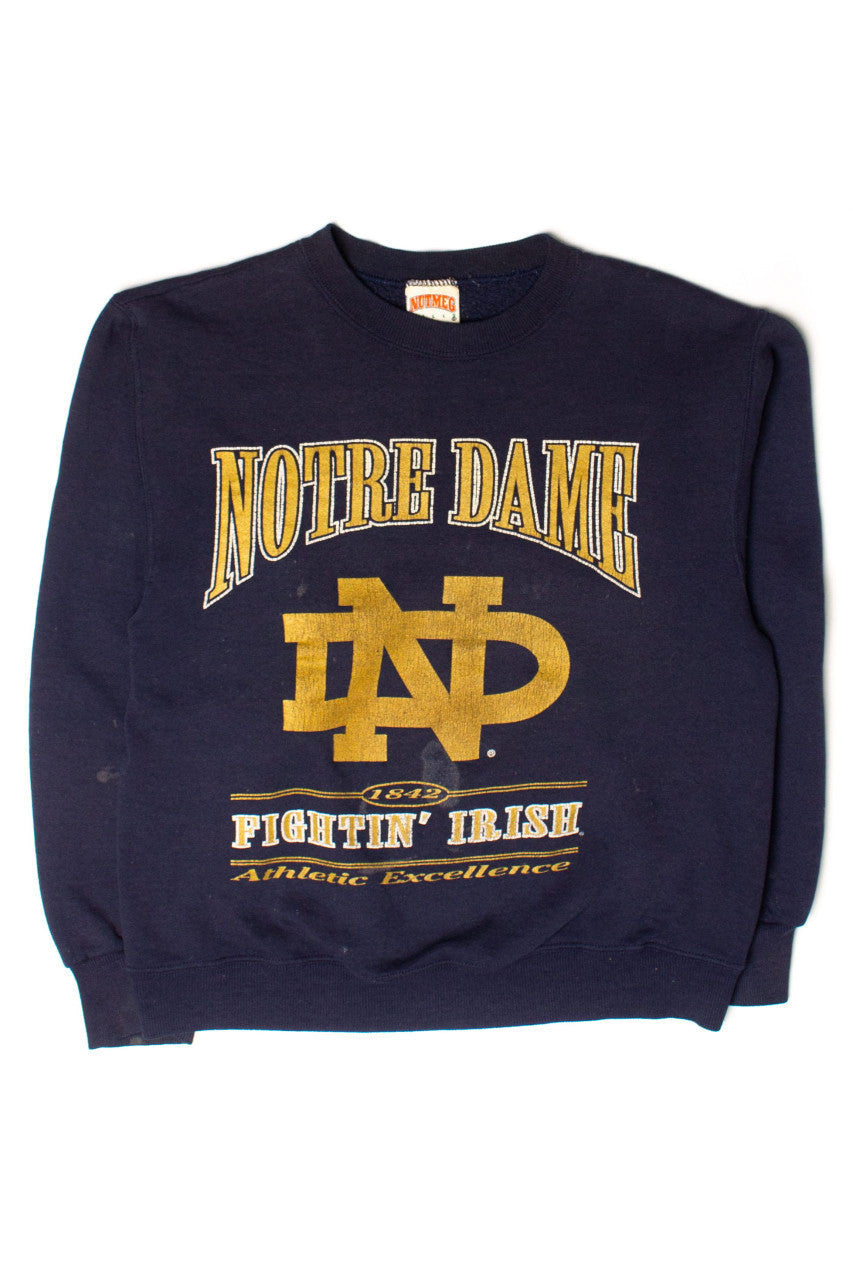 Vintage Notre Dame Fightin' Irish Sweatshirt (1990s) 1