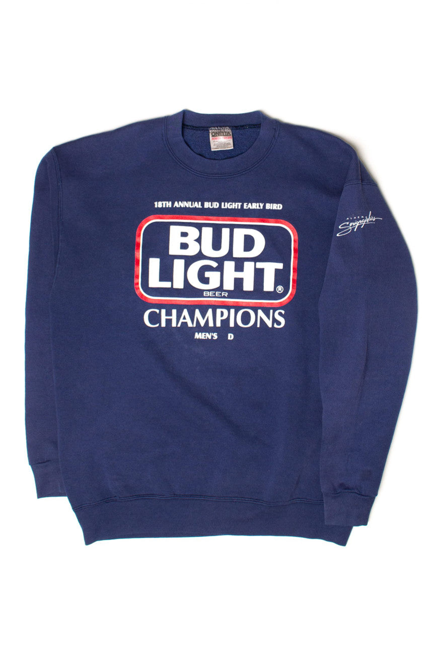 Vintage Bud Light Early Bird Champions Sweatshirt (1990s)