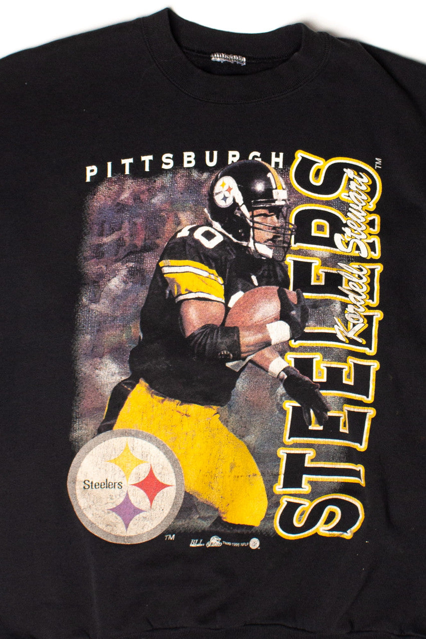 Vintage Pittsburgh Steelers Kordell Stewart Sweatshirt (1998)