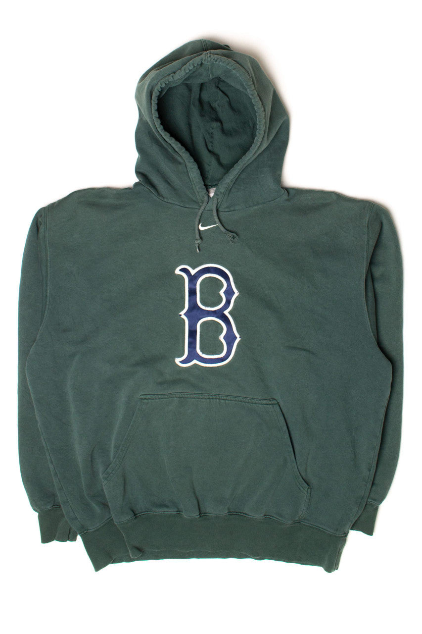Green Nike Boston Red Sox Hoodie