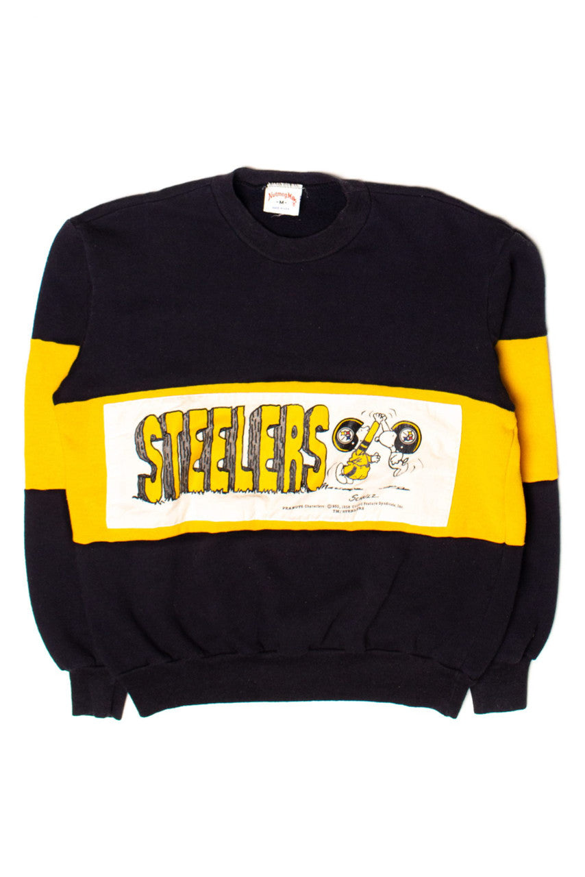 Vintage Pittsburgh Steelers Peanuts Sweatshirt (1980s)