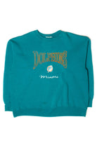 Vintage Embroidered Miami Dolphins Sweatshirt (1990s)