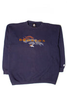 Vintage Embroidered Denver Broncos Sweatshirt (1990s)