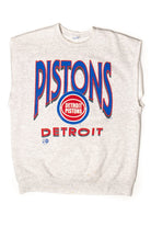 Vintage Detroit Pistons Cutoff Sweatshirt (1990s)