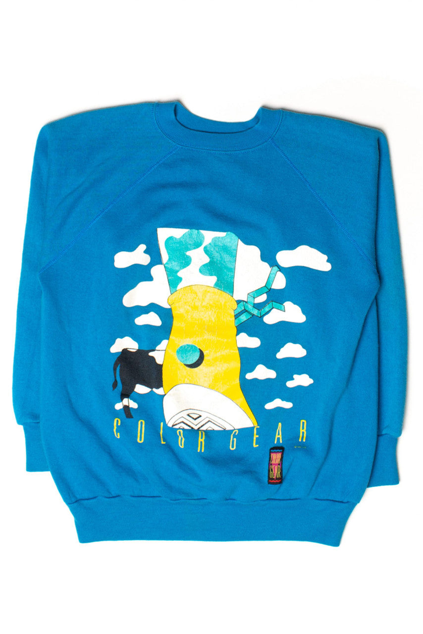 Vintage Color Gear Sweatshirt (1990s)