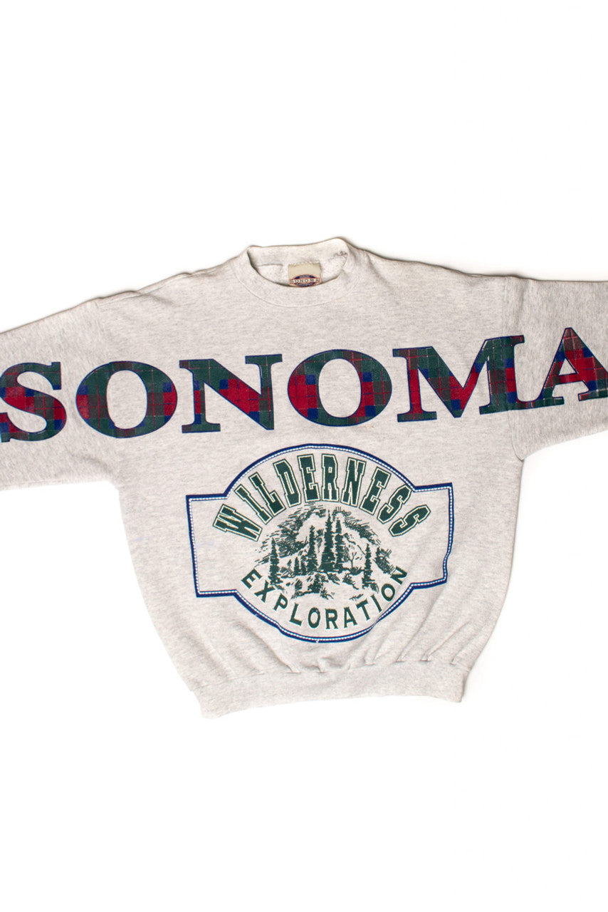Vintage Sonoma Wilderness Exploration Sweatshirt (1990s)