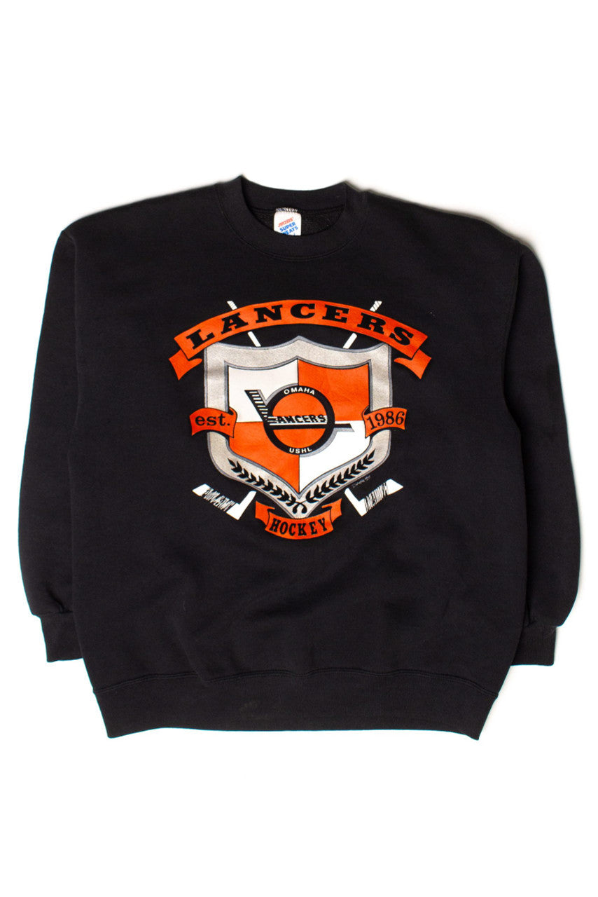 Vintage Omaha Lancers Hockey Sweatshirt (1993)