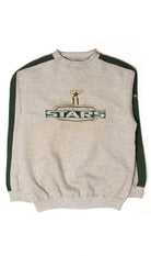 Vintage Dallas Stars Waffled Sweatshirt (1990s)