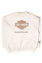 Vintage Harley-Davidson Fuhgetaboudit! Sweatshirt (1990s)