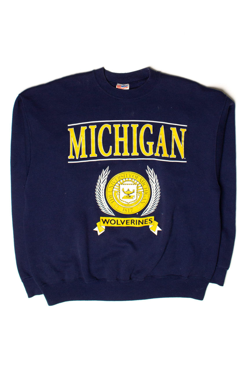 Vintage University Of Michigan Wolverines Sweatshirt (1990s)