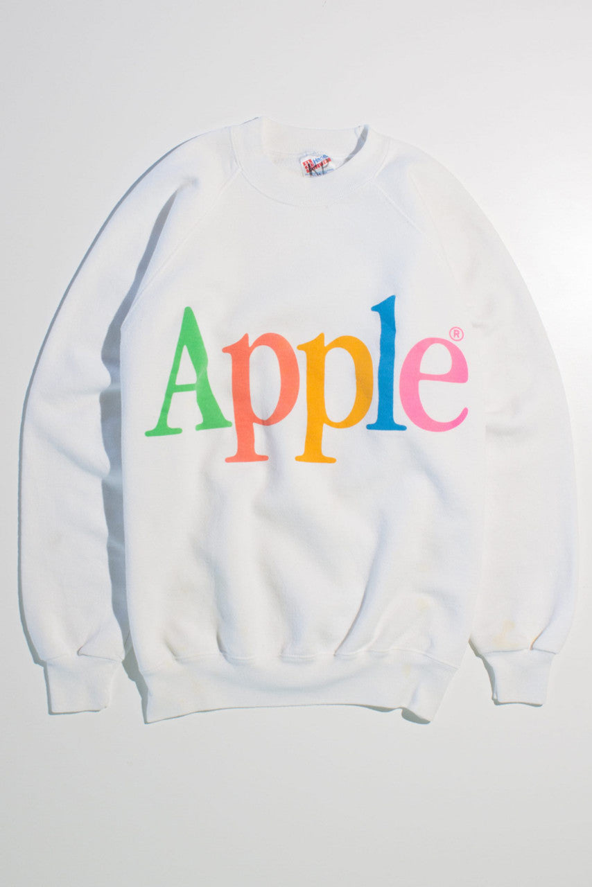 Vintage Apple Spell Out Promo Sweatshirt