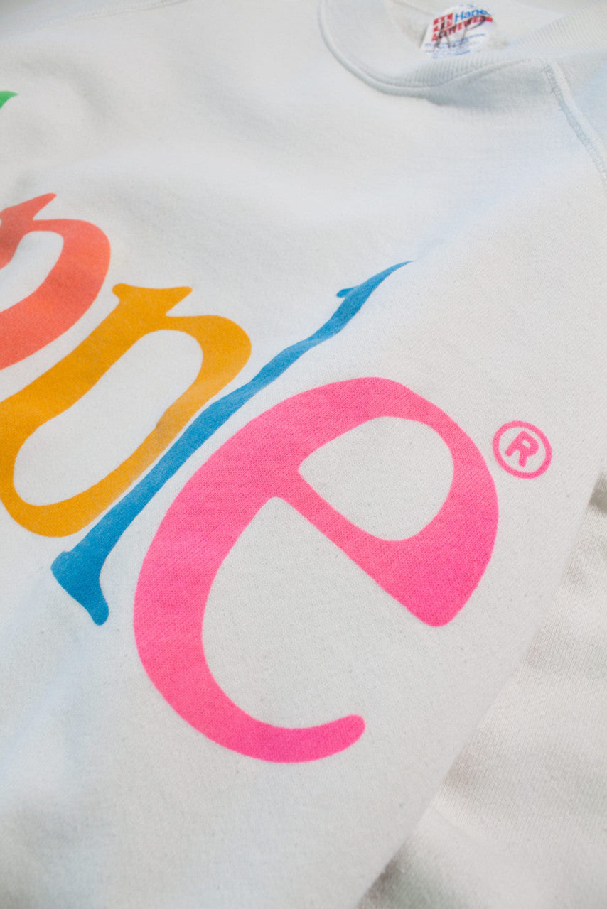 Vintage Apple Spell Out Promo Sweatshirt