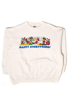 Vintage Mickey Mouse Happy Everything Sweatshirt (1990s)