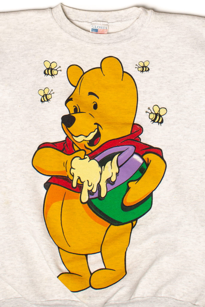 Vintage Winnie The Pooh Hunny Bees Sweatshirt (1990s)