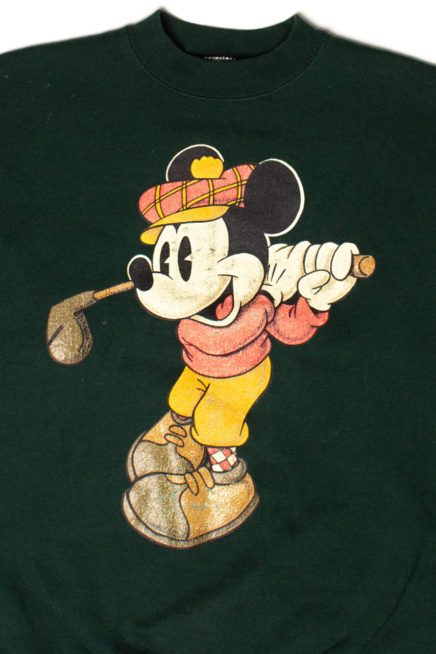 Vintage Mickey Mouse Golf Sweatshirt (1990s)