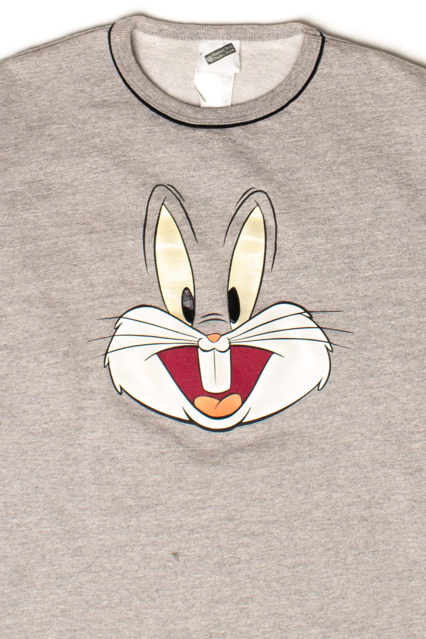 Vintage Bugs Bunny Face Sweatshirt (1999)