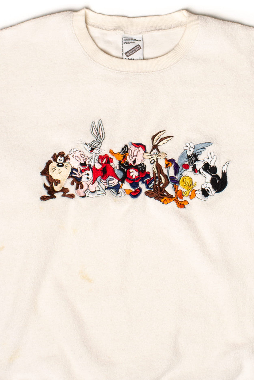 Vintage Looney Tunes Fleece Sweatshirt (1990s)
