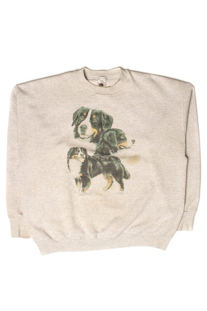 Vintage Dog Portraits Sweatshirt (1990s)