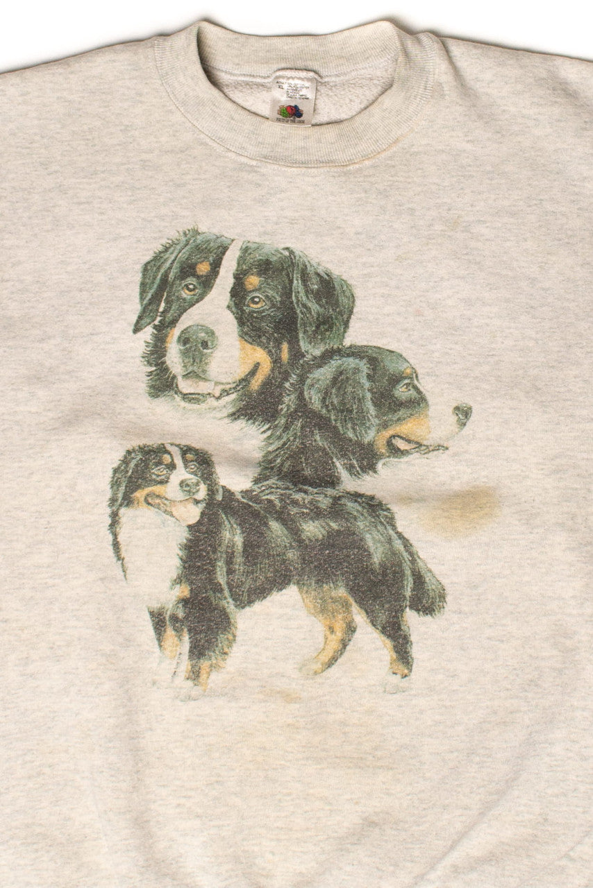 Vintage Dog Portraits Sweatshirt (1990s)
