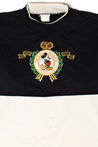 Vintage Mickey Mouse Crest Sweatshirt (1990s)