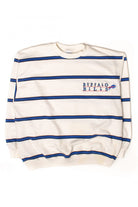 Vintage Striped Buffalo Bills Sweatshirt (1990s)
