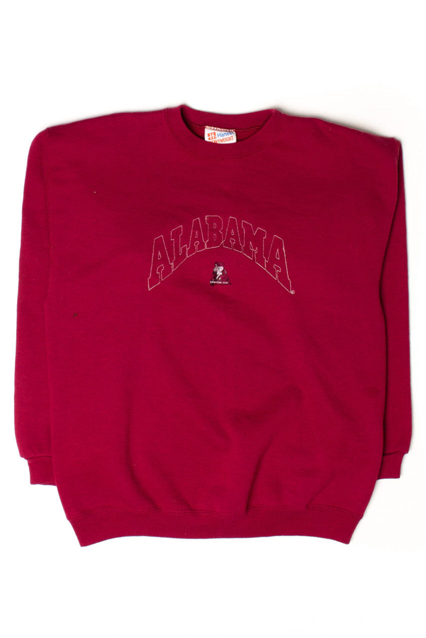 Vintage Embroidered Alabama Crimson Tide Sweatshirt (1990s)