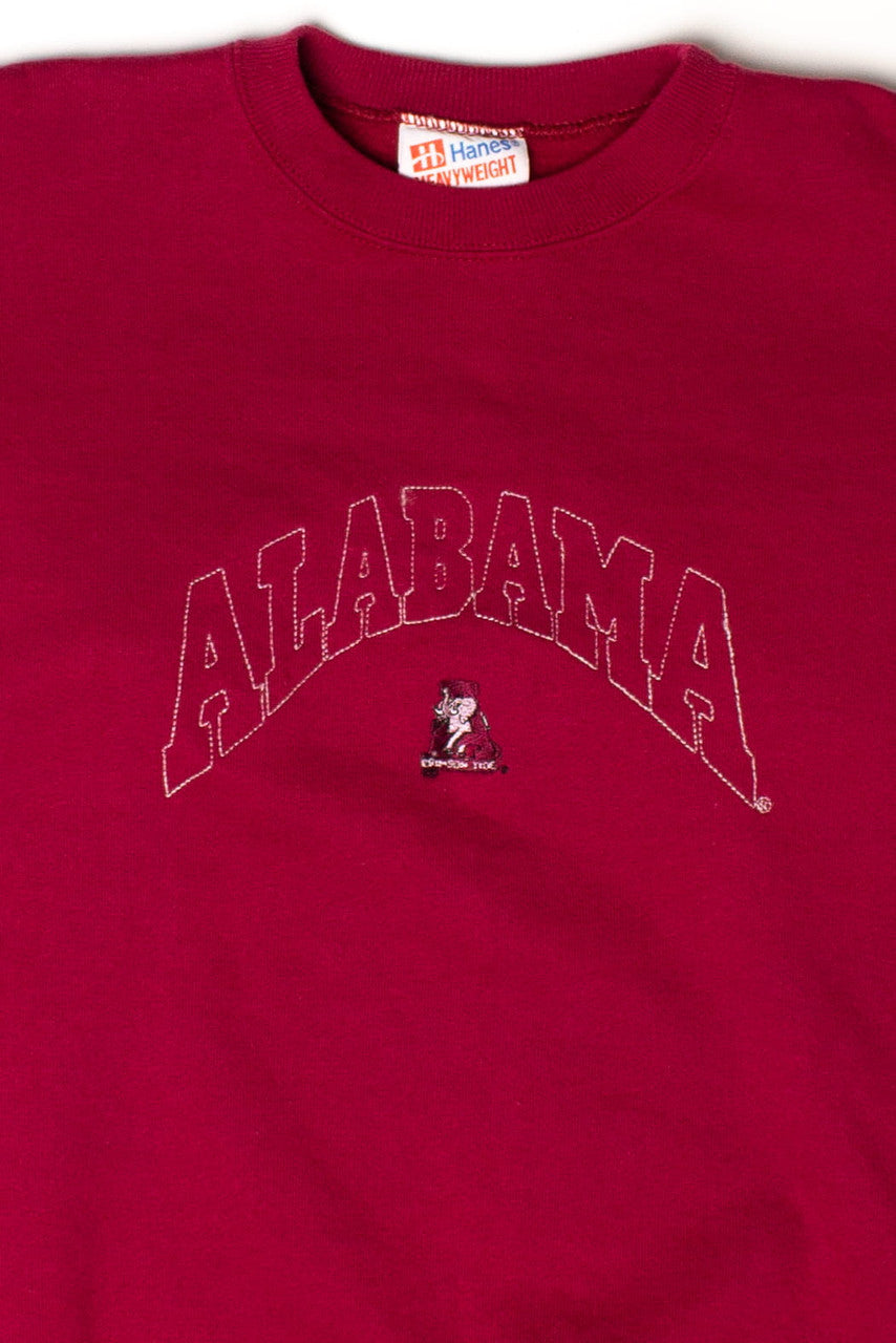 Vintage Embroidered Alabama Crimson Tide Sweatshirt (1990s)