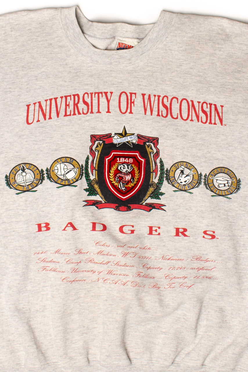 Vintage University Of Wisconsin Badgers Sweatshirt (1990s)