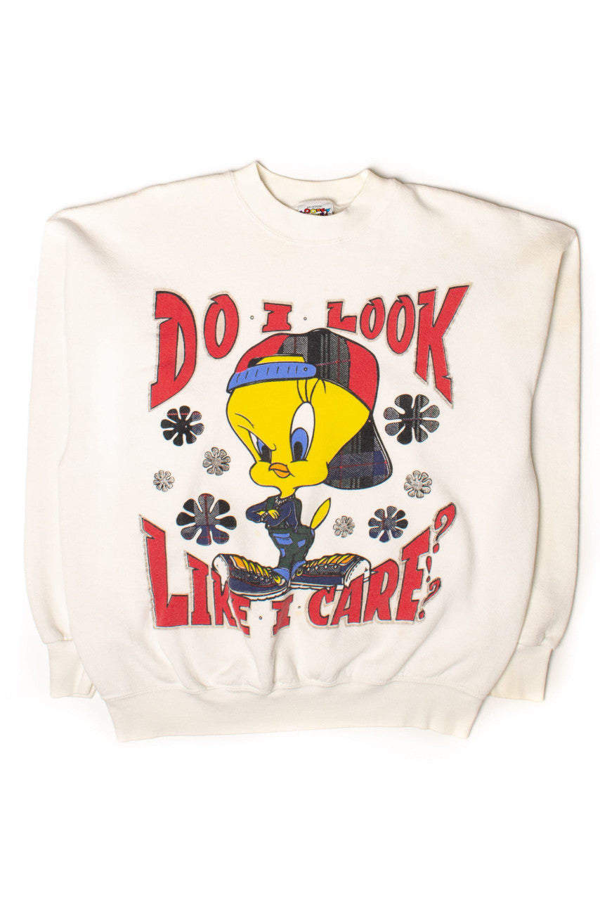 Vintage Tweety Bird Attitude Sweatshirt (1996)