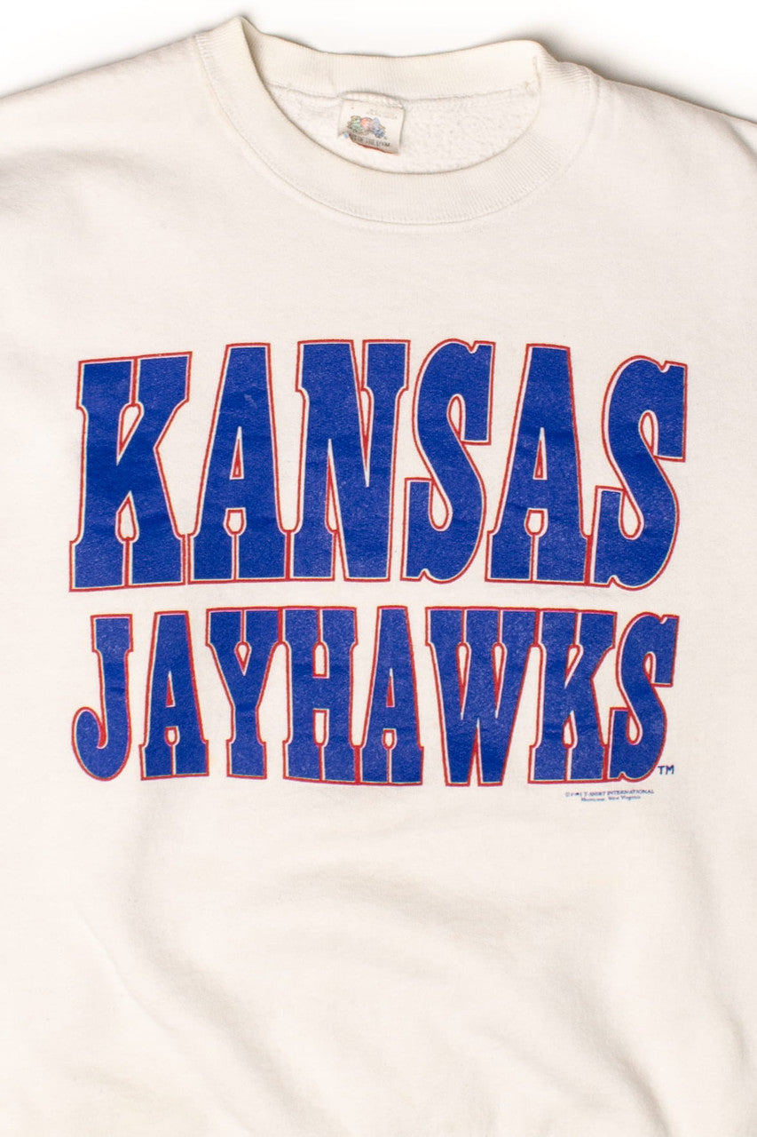 Vintage Kansas Jayhawks Sweatshirt (1991)