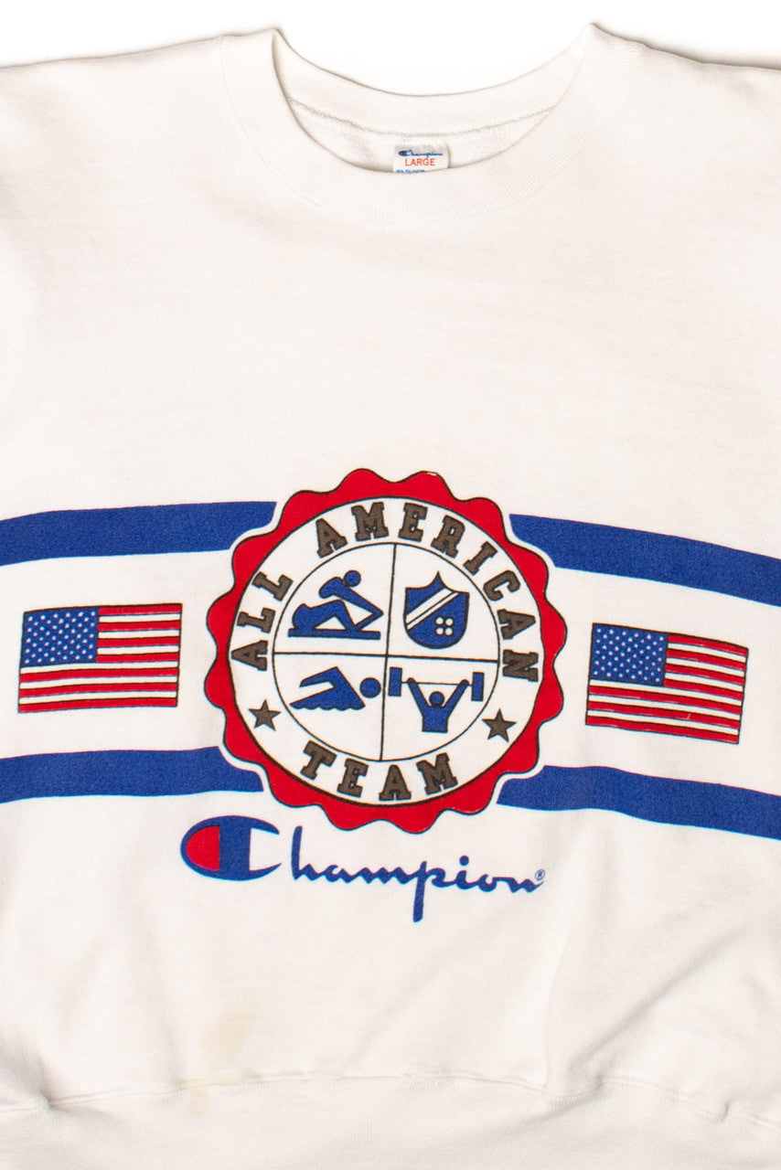 Vintage Champion All American Team Sweatshirt (1990s)