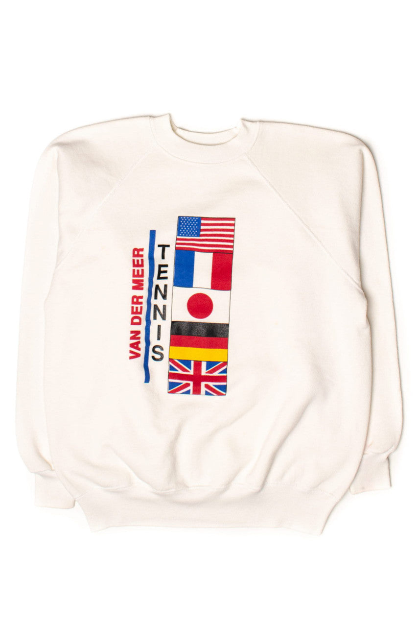 Vintage Van Der Meer Tennis Sweatshirt (1990s)