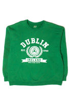 Ragstock Original Screen Print Dublin Ireland Sweatshirt