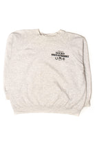 Ragstock Original Screen Print Gray Lucky Sweatshirt (XL)