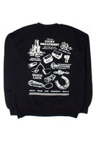 Ragstock Original Screen Print Black Lucky Sweatshirt (M)