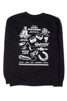 Ragstock Original Screen Print Black Lucky Sweatshirt (S)