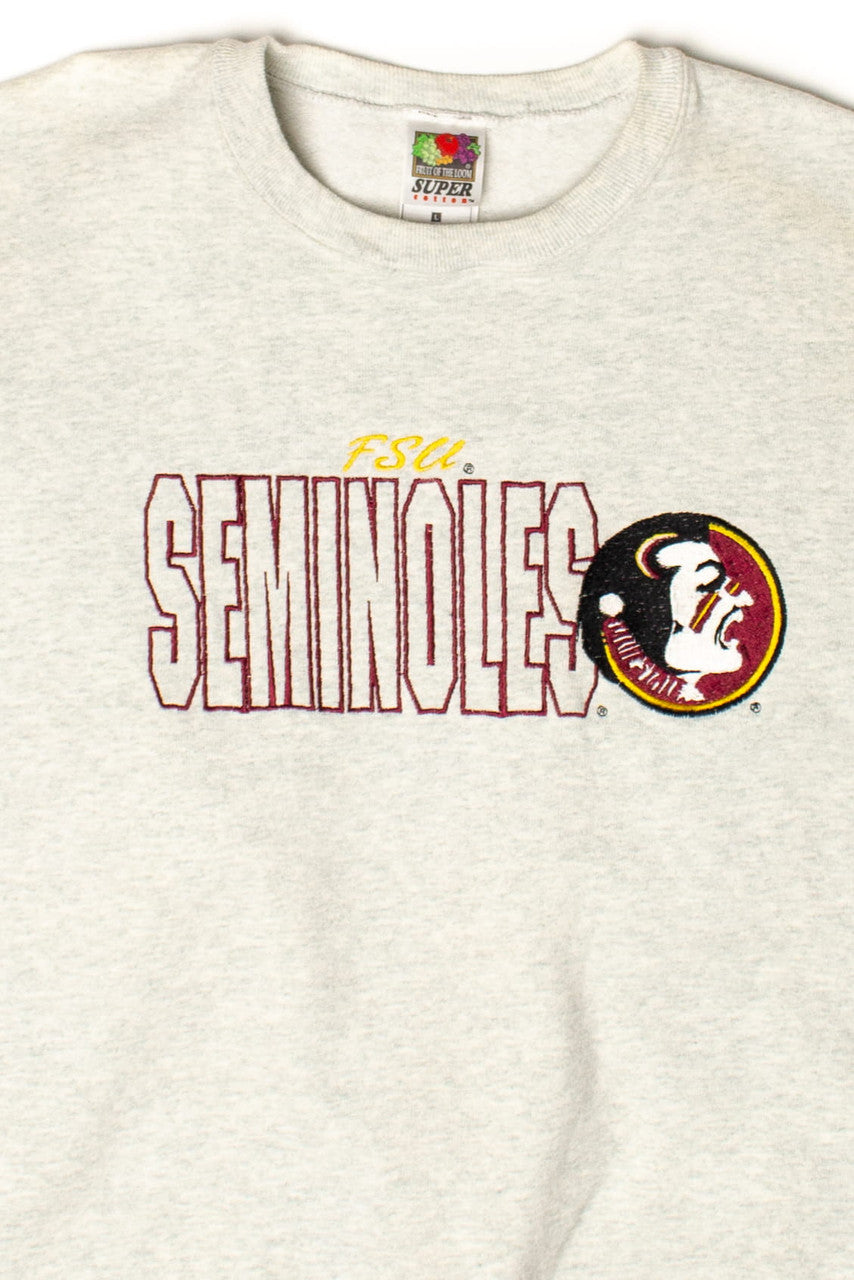 Vintage FSU Seminoles Sweatshirt (1990s) 1