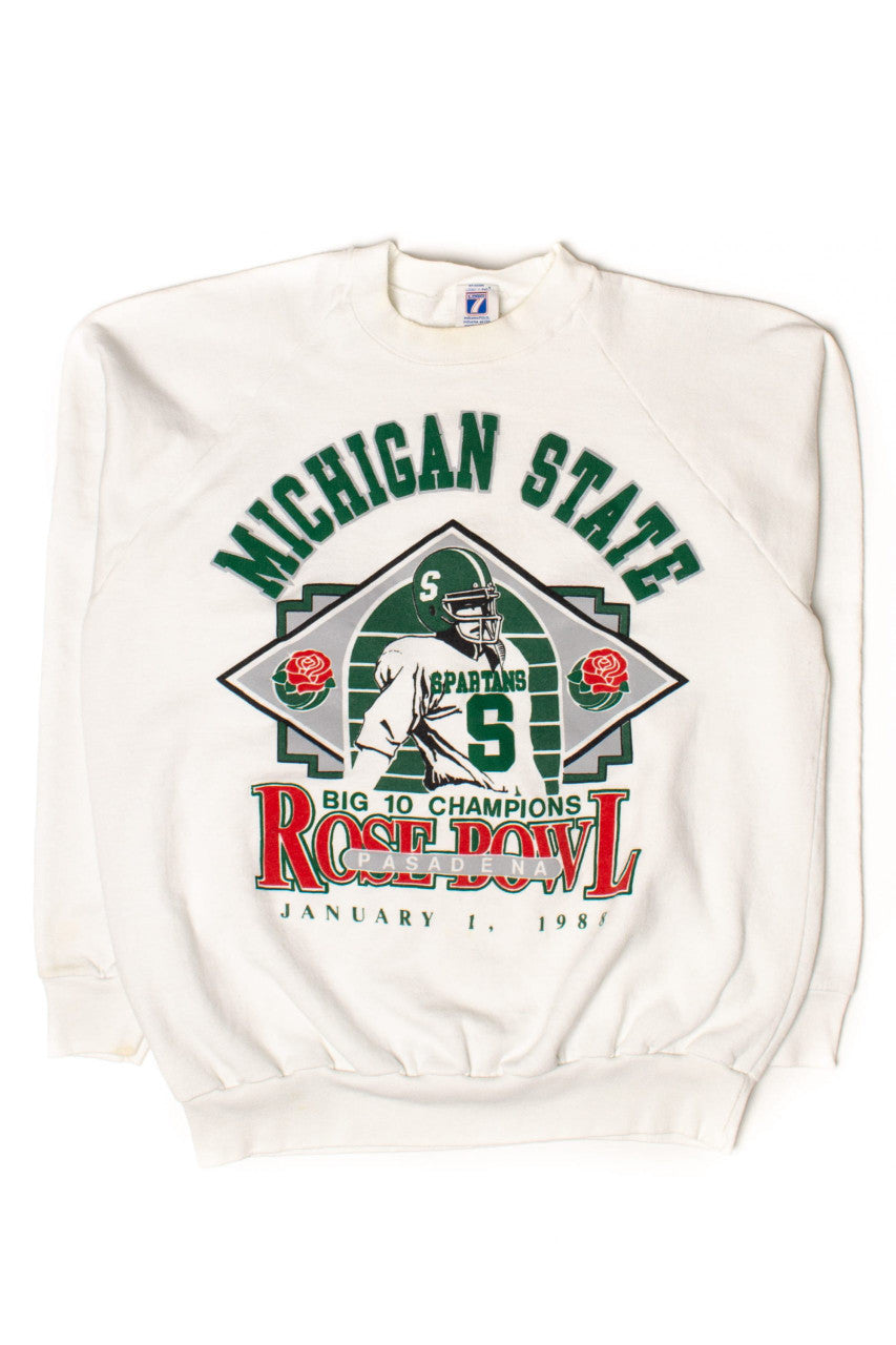 Vintage Michigan State Rose Bowl Sweatshirt (1988)