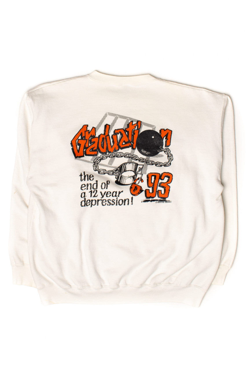 Vintage Post Falls High School Senior Class Sweatshirt (1993)
