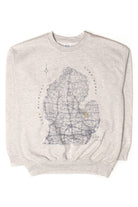 Michigan Peninsulas Sweatshirt (2000s)