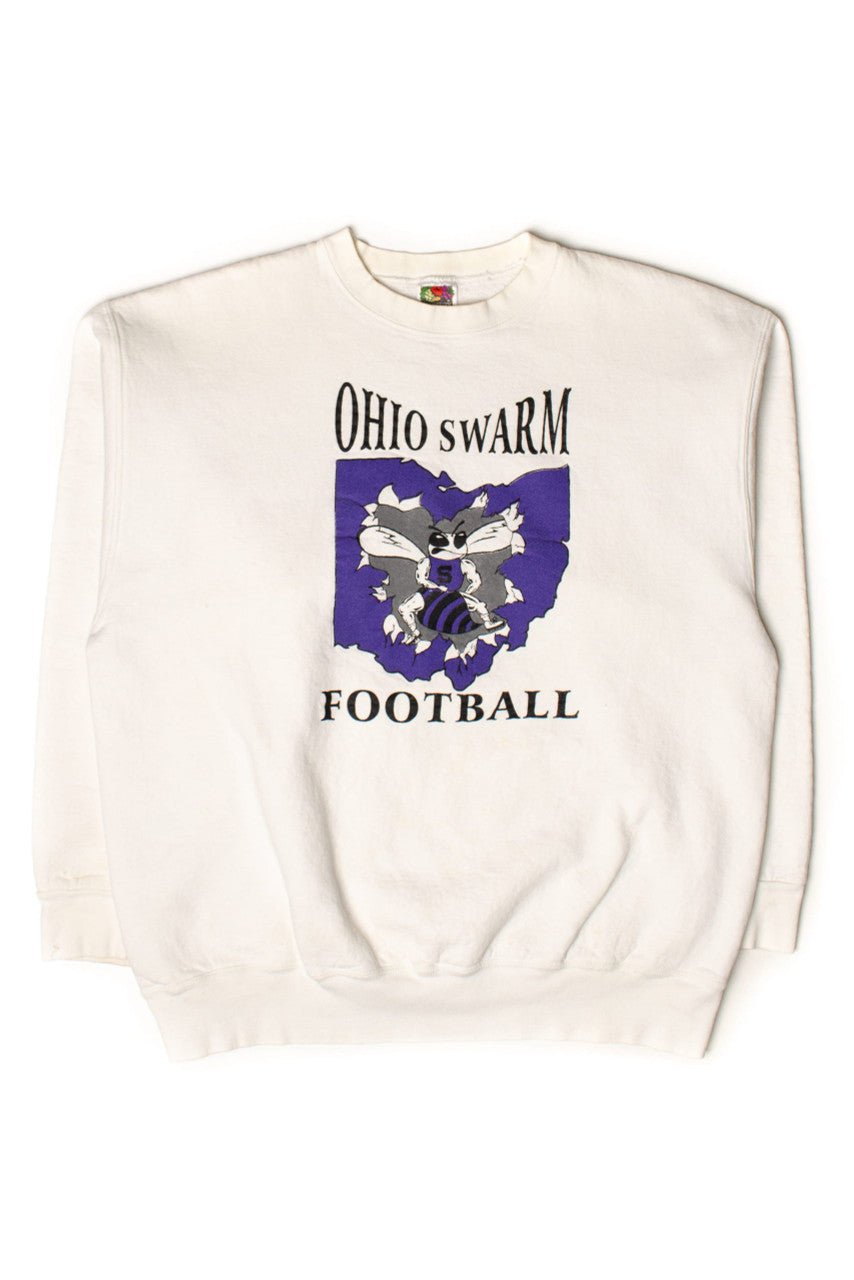 Vintage Ohio Swarm Football Sweatshirt (1990s)